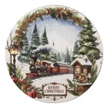 Plastový servírovací talíř TRAIN