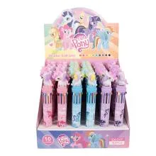 Kuličkové pero pro děti vícebarevné CUTE PONY (sada 36 kusů)