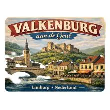 Magnetka VALKENBURG 8x6 cm