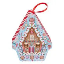 Plechová dóza GINGERBREAD HOUSE 10x13x6 cm