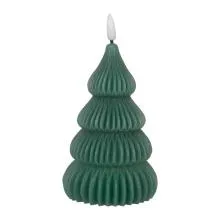 LED svíčka CHRISTMAS TREE Ø 8x17 cm / 2xAA