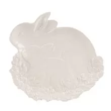 Keramická miska RABBIT 23x24x2 cm