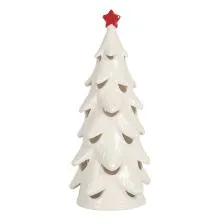 Dekorativní vánoční stromek s LED osvětlením Ø 11x25 cm
