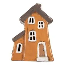 Dekorativní domeček na čajovou svíčku 16x11x20 cm