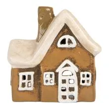 Dekorativní domeček na čajovou svíčku 13x7x13 cm