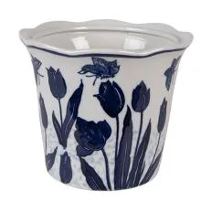 Keramický květináč FLOWERS Ø 21x16 cm