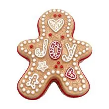 Keramická dóza GINGERBREAD MAN 14x18x8 cm