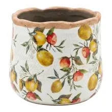 Keramický květináč LEMONS Ø 14x12 cm