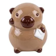 Keramická pokladnička BEAR 13x13x15 cm