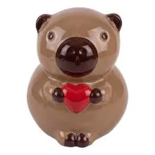 Keramická pokladnička BEAR 13x13x15 cm