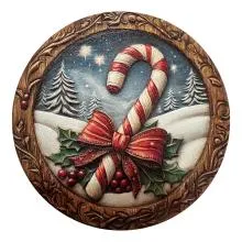 Podtácek pod hrnek CANDY CANES