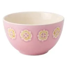 Keramická miska s květinovým motivem Ø 11x7 cm / 300 ml