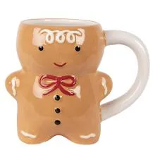 Keramický hrnek GINGERBREAD MEN 14x8x11 cm / 300 ml