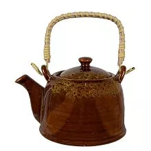Keramická konvička na čaj Ø 14x12 cm / 750 ml