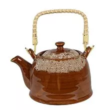 Keramická konvička na čaj Ø 14x12 cm / 750 ml