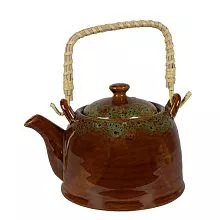 Keramická konvička na čaj Ø 14x12 cm / 750 ml