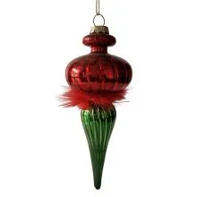 Christmas Bauble Ø 6x18 cm