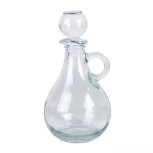 Dekorativní skleněná lahvička Ø 10x17 cm /325 ml