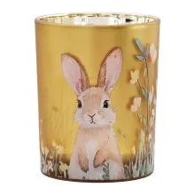 Sklenička na čajovou svíčku BUNNY