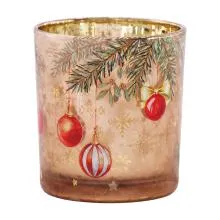 Sklenička na čajovou svíčku CHRISTMAS