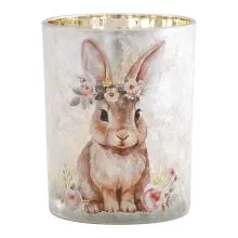 Sklenička na čajovou svíčku BUNNY