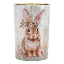 Sklenička na čajovou svíčku BUNNY