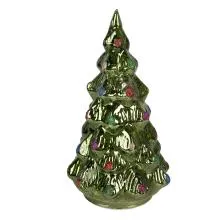 Dekorativní vánoční stromek s LED osvětlením Ø 13x23 cm / 3xAA