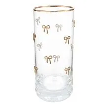 Sklenička na vodu BOW Ø 6x15 cm / 350 ml