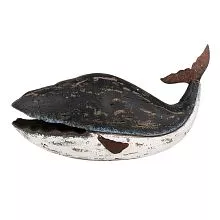 Dřevěná figurka velryby 36×15×23 cm