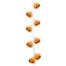 Decoration Christmas Garland Orange Plastic