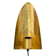 Nástěnná měděná lampa