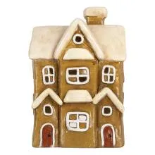 Dekorativní domeček na čajovou svíčku 23x15x33 cm