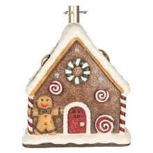Stojan na vánoční stromek GINGERBREAD HOUSE 37x26x47 cm