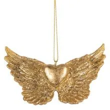 Vánoční ozdoba WINGS 10x2x7 cm