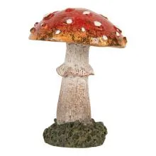 Dekorativní houba Ø 6x8 cm