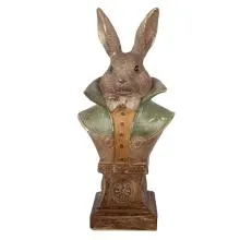 Dekorativní figurka králíka 12x8x26 cm