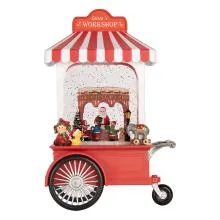 Music box s LED osvětlením ICE CREAM CART 16x9x27 cm / 3xAA