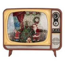 Music box s LED osvětlením TV 21x12x17 cm / 3xC