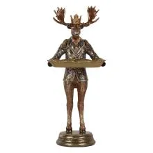 Dekorativní figurina jelen hnědá