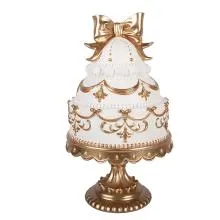Dekorativní figurka dortu Ø 19x33 cm