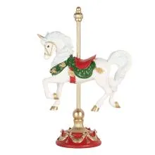 Dekorativní figurka houpacího koníka 16x8x22 cm