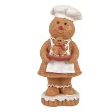 Dekorativní perníková figurka 7x6x15 cm