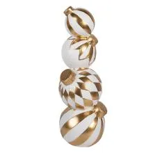 Vánoční dekorace CHRISTMAS BAUBLE Ø 15x41 cm
