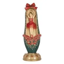 Dekorativní figurka baletky v baletním střevíčku 7x7x19 cm
