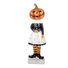 Halloweenská figurka ženy 7x7x22 cm