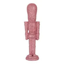 Christmas Decoration Figurine Nutcracker 5x4x18 cm Pink Plas