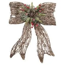 Christmas Decoration with LED Lighting 41x10x51 cm / 3xAA Br 6RO0623