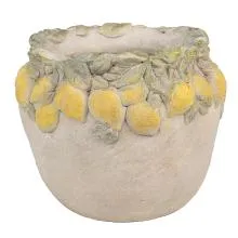 Cementový květináč LEMONS