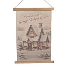 Nástěnná mapa GINGERBREAD HOME