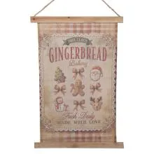 Nástěnná mapa GINGERBREAD BAKERY